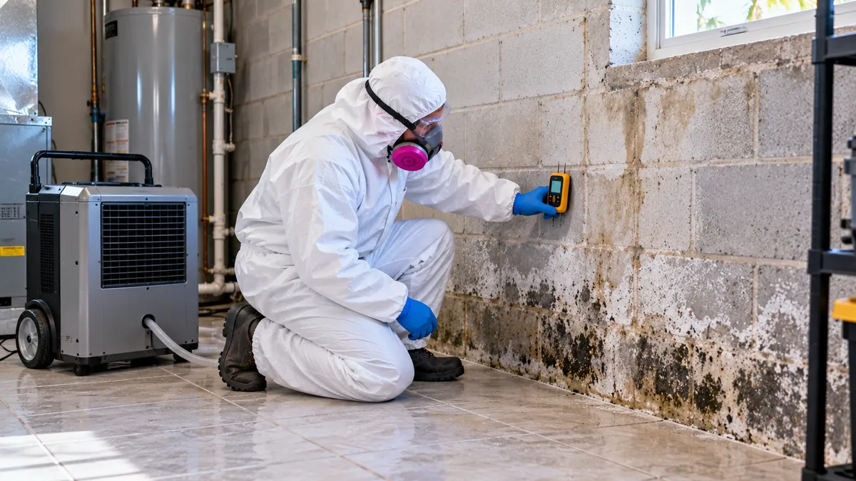 Basement Mold Removal in Palm Beach Shores