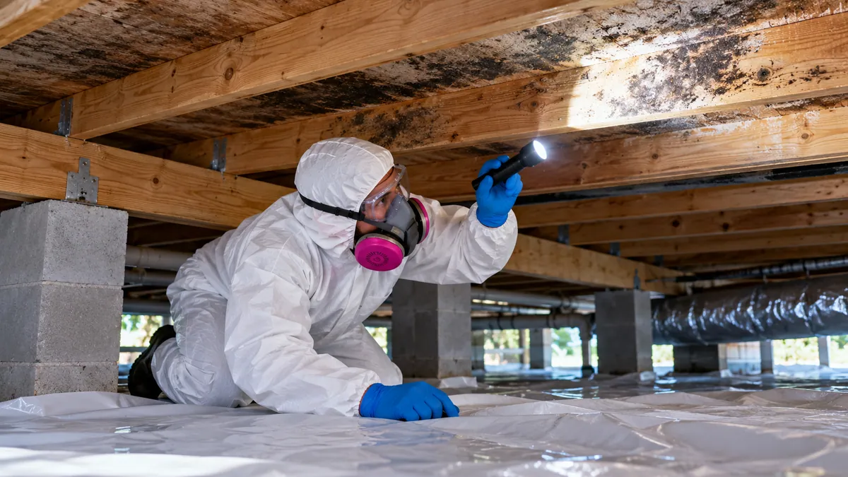 Crawl Space Mold Removal in Palm Beach Shores